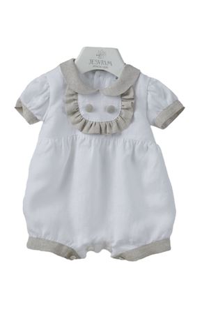 Cà Dandolo pure linen sleepsuit JESURUM KIDS | CADANDOLO12